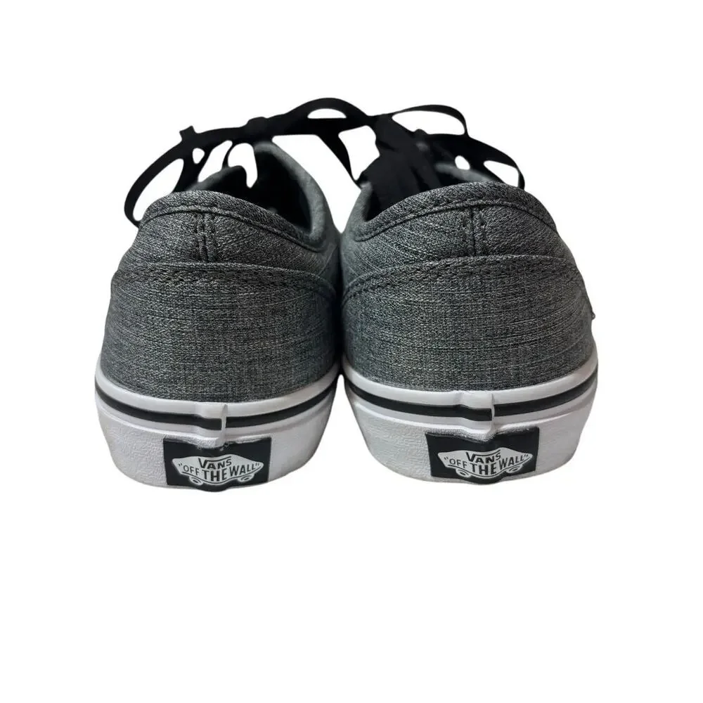 Vans Youth 6 Off The Wall Skateboard Lace Up Sneaker Gray - Picture 7 of 8